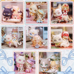 Moni Cat Companion Series Blind Box Figures Collectible