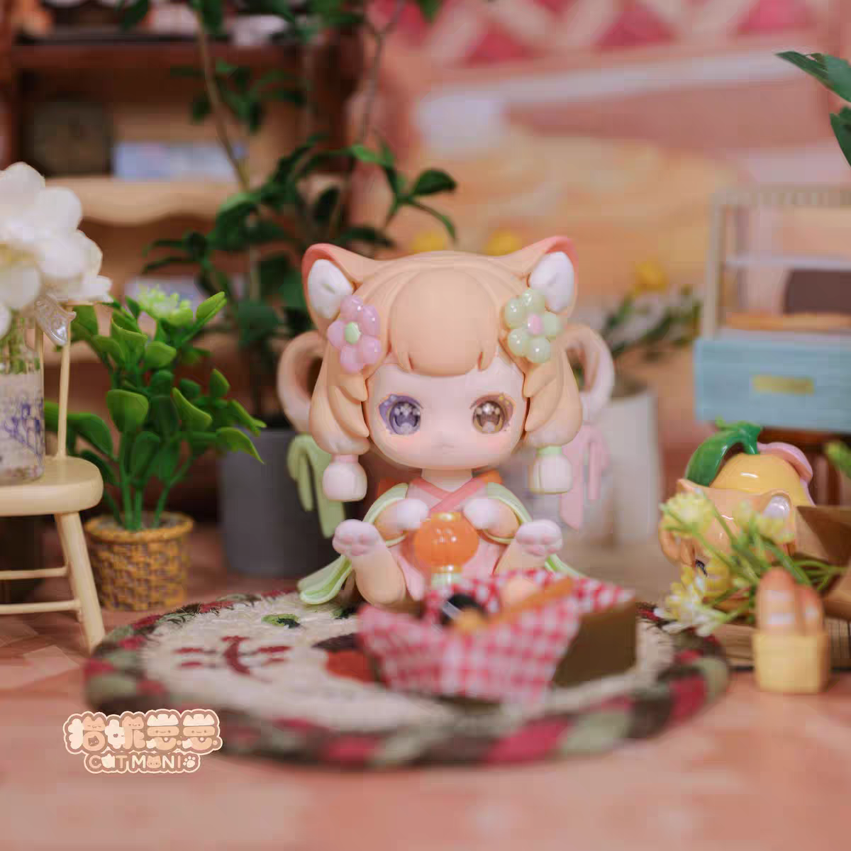 新品MONI猫妮崽崽奇遇魔法盒系列盲盒sweet emilya潮玩手办摆件