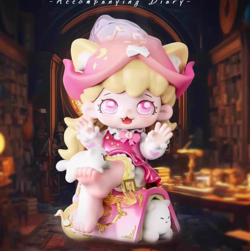 正版 Mioco米可陪伴日记潮玩盲盒手办娃娃桌面摆件礼物潮可爱公仔