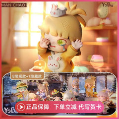 正版yobu悠布二代人生初体验盲盒手办2可爱公仔桌面摆件礼物周边